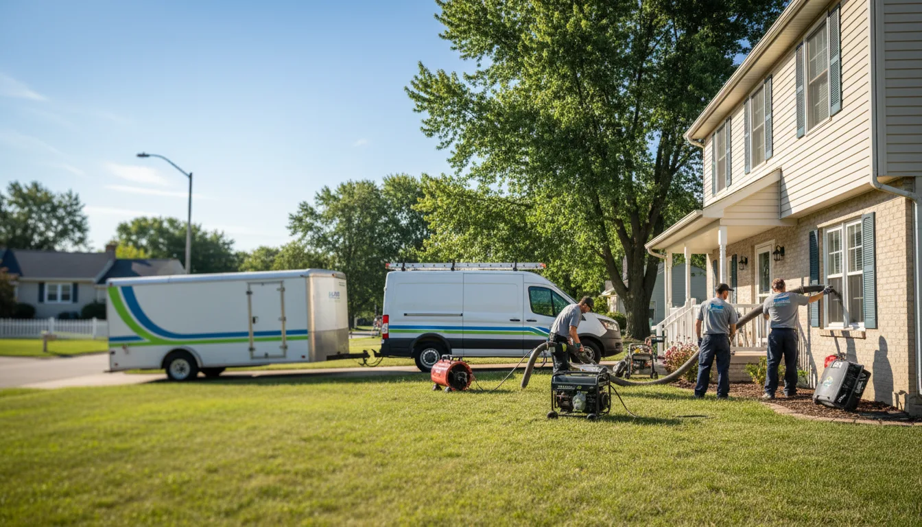Flooded Basement Restoration And Cleanup With Repair in Rockford, MN near me